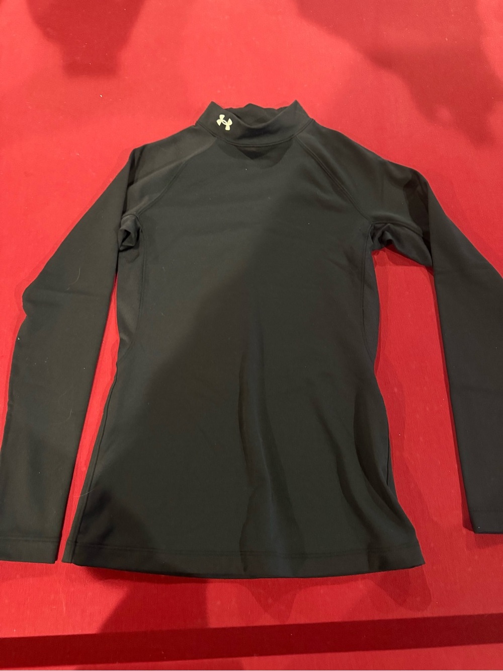 Under Armour Black Women's Long-Sleeve Mock Neck Performance Top